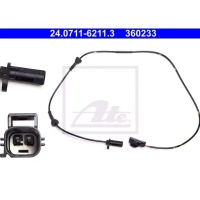 Kuva ATE 24.0711 6211.3 ABS Anturi 1085 VOLVO: S60 I, V70 2, S80 I