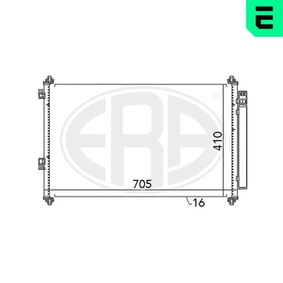 Kuva Kondensaattori, ilmastointilaite TOYOTA PREVIA III, RAV 4 III OE 88460 42100