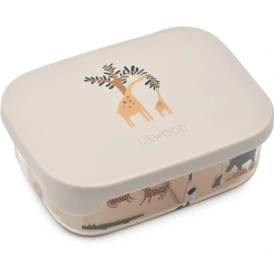 Kuva Liewood Arthur Lunch BOX Unisex Eväsrasia lapsille, Koko: One Size, All together/sandy