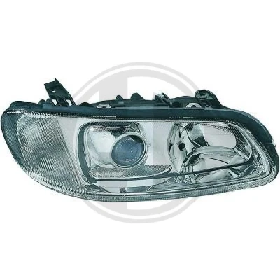 Kuva DIEDERICHS HD Tuning 1844182 Ajovaloumpio Oikea H7, H7/H1, H1/H7, H1 Lampun kannalla OPEL: Omega B Sedan