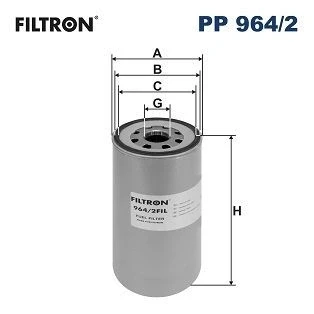 Kuva FILTRON PP 964/2 Polttoainesuodatin Ruuvattava suodatin VOLVO: FM, FM 9, RENAULT TRUCKS: Premium