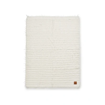 Kuva Elodie Furry Knit Viltti, Vanilla White