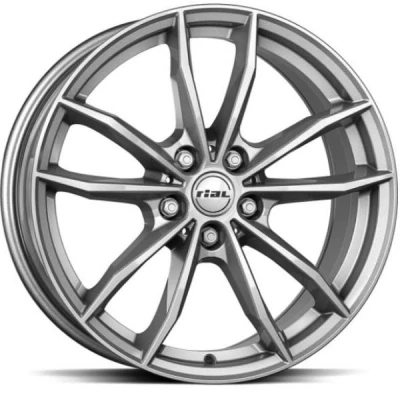 Kuva Rial X12 Metal Grey 8x18 5/112 ET30 B66.6