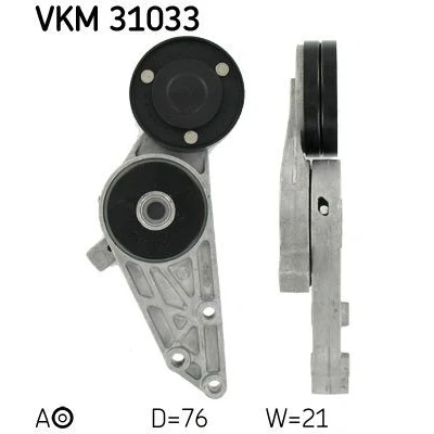 Kuva SKF VKM 31033 Kiristysrulla AUDI: A6 C4 Avant, Sedan, A4 B5 VOLKSWAGEN: Passat GP Variant, SKODA: Superb I Sedan