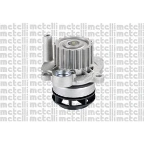 Kuva METELLI 24 1137 Vesipumppu 19 Tiivisterenkaalla Mekaaninen Thermoplast 56,23 Hammashihnavedolle VOLKSWAGEN: Golf Plus / Crossgolf, Passat B6 Variant