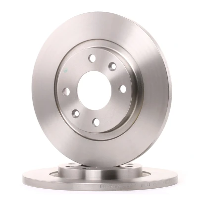 Kuva BREMBO 08.7238.10 Jarrulevyt 266 13 4 täysi Ruuveilla CITROËN: C3 I Hatchback, II, C4 II Cactus, PEUGEOT: Partner Van