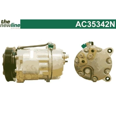 Kuva The NewLine AC35342N Ilmastoinnin Kompressori SD7V16 VOLKSWAGEN: Transporter 4 Bus, 4, LT 28 35 II Bussi