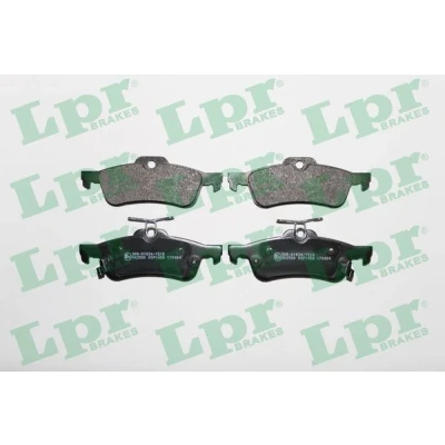 Kuva LPR 05P1458 Jarrupalat TOYOTA: Yaris II Hatchback, III Hatchback