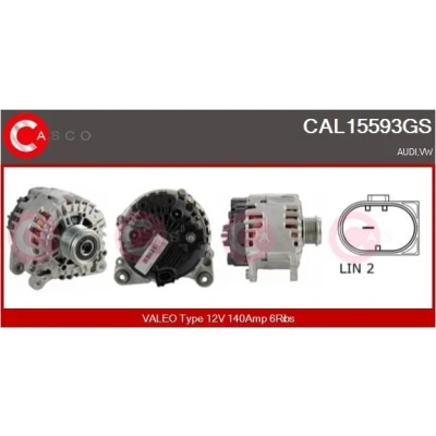 Kuva CASCO CAL10359AS Laturi 12V 70A OPEL: Astra H Caravan, Corsa C Hatchback, Combo Van / Farmari