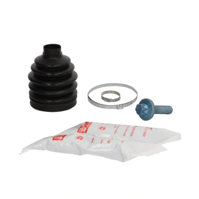 Kuva FEBI BILSTEIN 43449 Paljekumisarja, Vetoakseli Etuakseli, Pyörän puoli Thermoplast MERCEDES BENZ: C sarja T modell, E Sedan