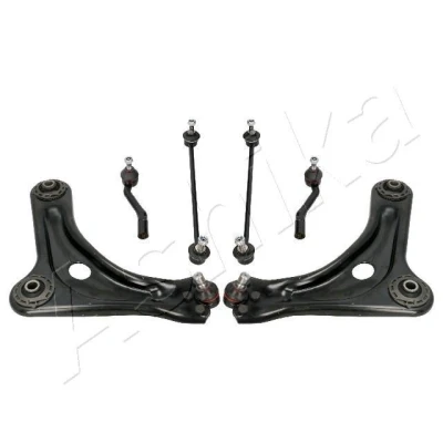 Kuva Tukivarsisarja, pyörien tuenta, Etuakseli CITROËN C3 I, Pluriel, PEUGEOT 1007 OE 1607323480, 1646621980, 3520L3