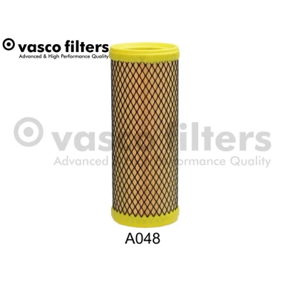 Kuva DAVID VASCO A048 Ilmansuodatin 268 108 Pyöreä Suodatinpanos sisäänrakennetulla säleiköllä