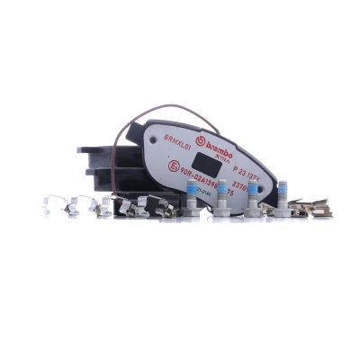Kuva BREMBO P 23 137X Jarrupalat Sis. kulumisenilmaisimen Jarrusatulan ruuveilla Tarvikkeilla FIAT: Doblo II Van / Farmari, Grande Punto Hatchback