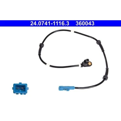 Kuva ATE 24.0741 1116.3 ABS Anturi 826 PEUGEOT: 206 Hatchback