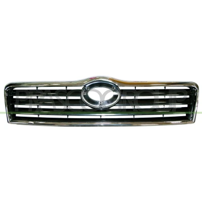 Kuva PRASCO Premium TY2422001 Etusäleikkö Edessä Kromattu Musta TOYOTA: Avensis II Station Wagon, Sedan