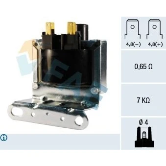 Kuva Sytytyspuola OPEL, VAUXHALL OE 03474233, 03474283, 1208003