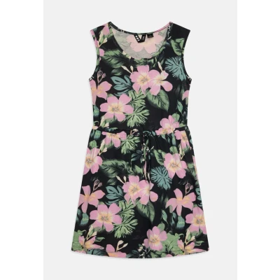 Kuva Roxy Surfs UP Printed Trikoomekko lapsille, Koko: 140, Anthracite shadow