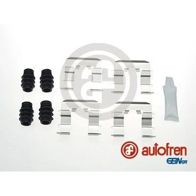 Kuva AUTOFREN SEINSA D42810A Tarvikesarja, Jarrupala Etuakseli BMW: 3 Touring, 4 Gran Coupe, HYUNDAI: i20 I Hatchback