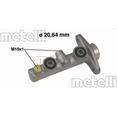 Kuva METELLI 05 0497 Jarrupääsylinteri 20,64 Alumiini