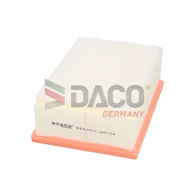 Kuva DACO Germany DFA2801 Ilmansuodatin 68mm 168mm 248mm Suodatinpanos PEUGEOT: 307 SW, Hatchback, 206 CITROËN: C4 I Coupe