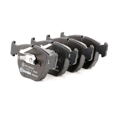Kuva BREMBO P 06 021 Jarrupalat Kulumisenilmaisemelle Männän lukoilla Ilman tarvikkeita BMW: 5 Touring, X5, X3