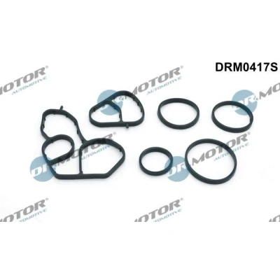 Kuva DR.MOTOR AUTOMOTIVE DRM0417S Tiivistesarja, Öljynjäähdytin PEUGEOT: 508 I Sedan, 308 SW, FORD: FIESTA 6 Van