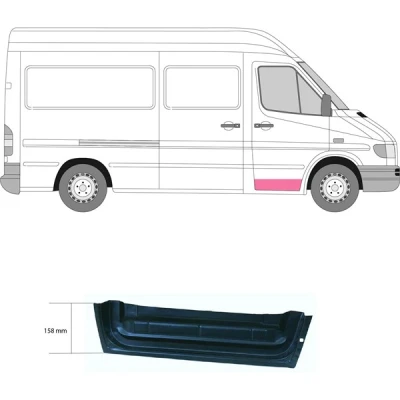 Kuva Ovi, Eteen, oikea MERCEDES BENZ, VW OE