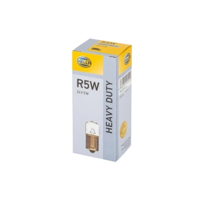 Kuva HELLA 8GA 002 071 361 Polttimo 24 5 R5W Halogeeni Edessä ja takana