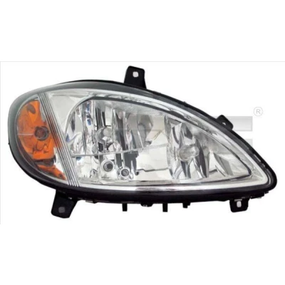 Kuva TYC 20 0463 05 2 Ajovaloumpio Oikea H7/H7/H7 sumuvalolla Oikeanpuoleiselle liikenteelle Ilman sähkömoottoria MERCEDES BENZ: Vito Mixto, Bussi