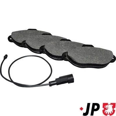 Kuva JP GROUP 3363602110 Jarrupalat Etuakseli Sis. kulumisenilmaisimen FIAT: Punto II Hatchback, I Hatchback
