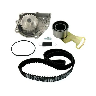 Kuva SKF VKMC 07310 Vesipumppu + Jakohihnasarja Tiivisteillä 143 Pyöristetyllä hammasprofiililla Teräslevy MG: MGF Cabriolet