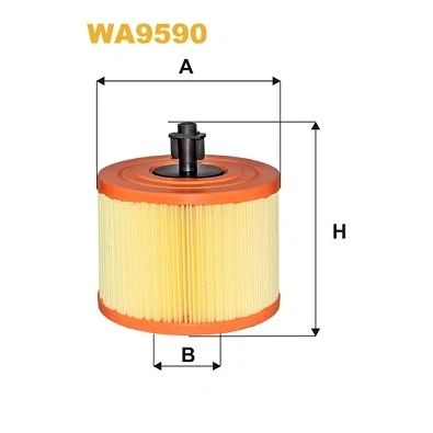 Kuva Ilmansuodatin WIX FILTERS WA9590