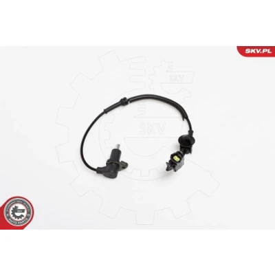 Kuva ESEN SKV 06SKV165 ABS Anturi Taka akseli 2 napaa 480mm 12V Sähköinen musta Naaras CHEVROLET: Kalos Hatchback