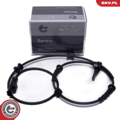 Kuva ESEN SKV 06SKV439 ABS Anturi etuakseli molemminpuoleinen 2 920 Musta Muovi FIAT: Panda II Hatchback