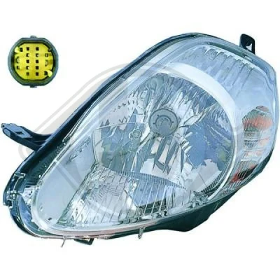 Kuva DIEDERICHS 3456981 Ajovaloumpio Vasen H4 FIAT: Grande Punto Hatchback