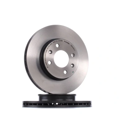 Kuva BREMBO COATED DISC LINE 09.A445.11 Jarrulevyt 256 22 4 tuuletettu sisältä pinnoitettu hiiliteräs HYUNDAI: i20 I Hatchback, ACCENT 3 Stufenheck