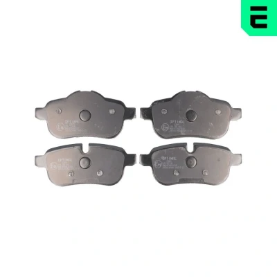 Kuva OPTIMAL BP 12603 Jarrupalat Taka akseli Kulumisenilmaisemelle, Ilman kulumisenilmaisinta BMW: Z4 Roadster