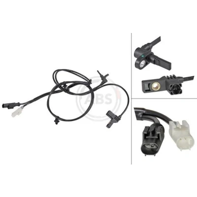 Kuva A.B.S. 30163 ABS Anturi aktiivisensori 1265 Musta MERCEDES BENZ: Vito Mixto, Bussi
