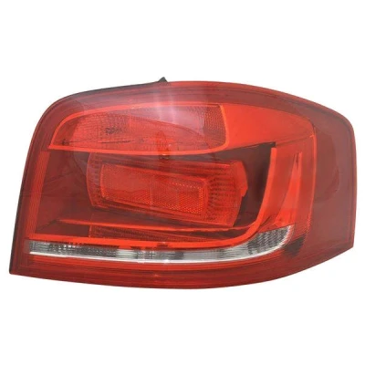 Kuva TYC 11 12074 2 Takavalot Vasen Kromi Ilman lampun kantaa AUDI: A3 Sportback, Hatchback