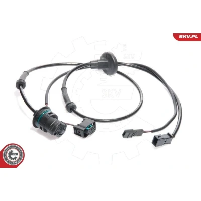 Kuva ESEN SKV 06SKV058 ABS Anturi Taka akseli 2 napaa 1050mm 12V Sähköinen musta suorakulmainen (rectangular) Uros VOLKSWAGEN: Passat B5 Variant