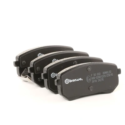 Kuva BREMBO P 30 033 Jarrupalat akustisella kulumavaroittimella Ilman tarvikkeita KIA: Picanto II, I