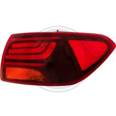 Kuva DIEDERICHS 6587190 Takavalot Oikea Uloin osa P21/5W Ilman lampun kantaa KIA: SORENTO 3