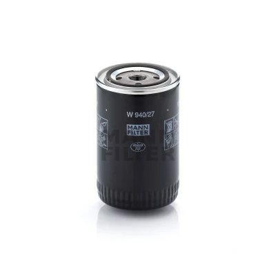 Kuva MANN FILTER W 940/27 Öljynsuodatin 3/4 16 UNF yhdellä peruutuksenestoventtiilillä Ruuvattava suodatin NISSAN: Patrol Hardtop