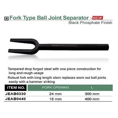 Kuva Pallonivelen ulosvetäjä TOPTUL 24 mm (väli 55mm, Pituus 300mm)