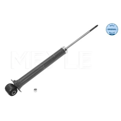 Kuva MEYLE 126 725 0003 Iskunvaimentimet Taka akseli Kaasupaine Kaksiputki Vaimennin, jousituella Tappi ylhäällä, Silmukka alhaalla ORIGINAL Quality