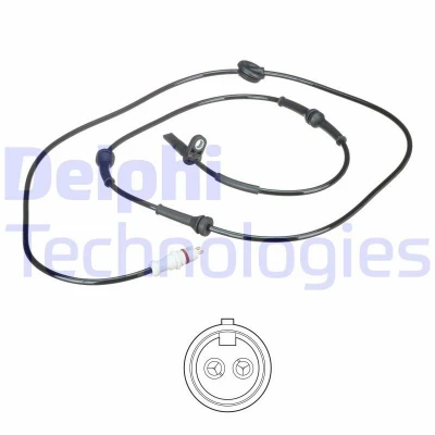 Kuva DELPHI SS20598 ABS Anturi aktiivisensori 1725 FIAT: Stilo Multi Wagon