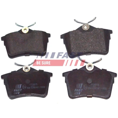 Kuva Jarrupalasarja, levyjarru, Etuakseli AUDI, SEAT, SKODA, VW OE 1K0 698 151, 1K0615106AL, 1K0698151