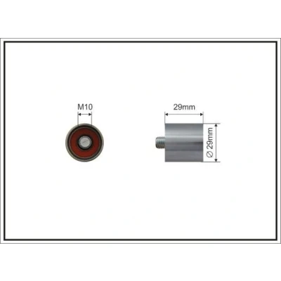 Kuva Ohjainrulla, hammashihna AUDI, SEAT, SKODA, VW OE 06B 109 244