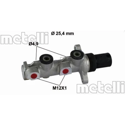 Kuva METELLI 05 0797 Jarrupääsylinteri 25,40mm Alumiini CHRYSLER: VOYAGER 4