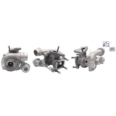 Kuva TURBO MOTOR PA54359700012 Turboahdin Pakokaasuahdin, pneumaattisesti säädetty toimilaite (aktuaattori) Tiivisteillä DACIA: Duster SUV
